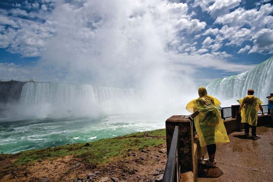 Niagara Falls Day Tour with Boat Ride & Journey Behind Falls - Three hours around the Canadian falls