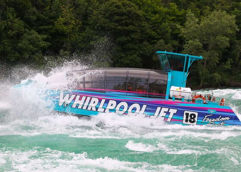 Niagara Falls, ON: Jet Boat Tour on Niagara River - The lower Niagara River is the real stage