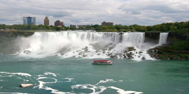 Niagara Falls Tour: Skylon, Journey Behind Falls & Boat Ride - The Niagara City Cruises boat ride