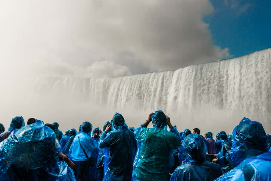Niagara Falls, USA: Guided Tour with Maid of the Mist Cruise - Observation Deck views of all three falls