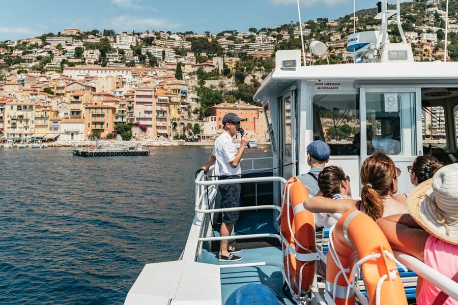 Nice: 1-Hour Sightseeing Cruise to Villefranche Bay - The Return Through Nice’s Famous Bay
