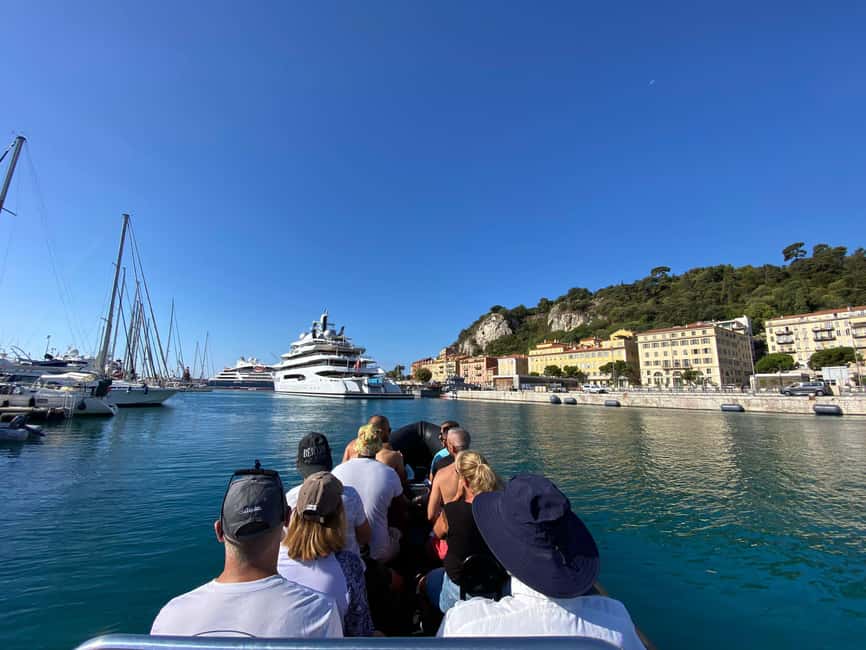 Nice: Coastline Boat Cruise to Monaco - Saint-Jean-Cap-Ferrat and the villas