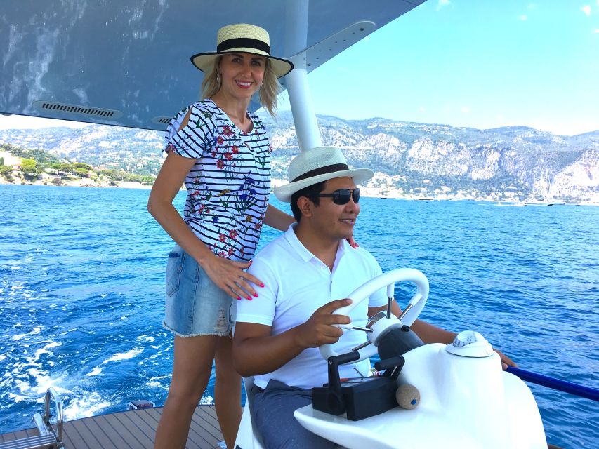 Nice: Private French Riviera Solar Boat Cruise - What the guide adds to the experience