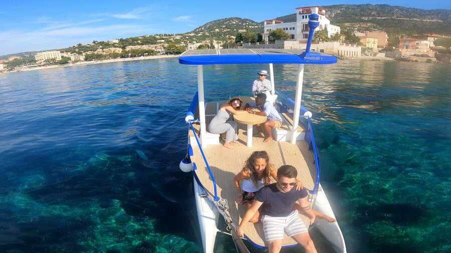 Nice: Private French Riviera Solar Boat Cruise - When to book, and what weather can change