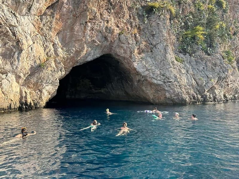 Nice: Secret Riviera Boat Tour to Mala cave with Snorkeling - The Fast Run Toward Èze and Mala Cave