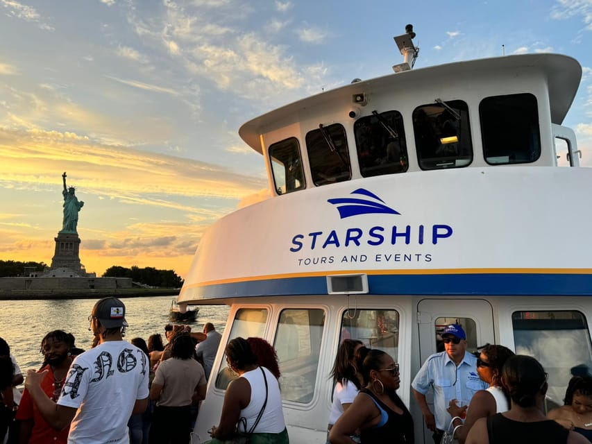 NYC: Starship Landmark 90 Minute Sightseeing Cruise - The Statue of Liberty gets the main photo stop