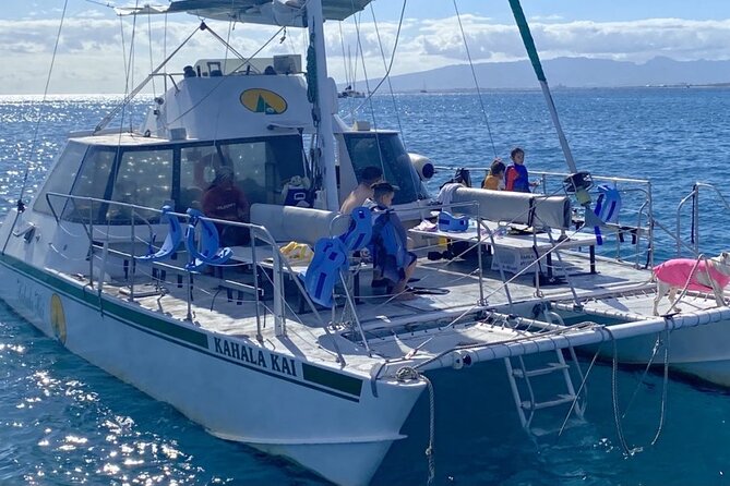 Oahu Catamaran Snorkel Tour: See Turtles 100% Guaranteed - Turtle Canyon makes this more than a boat ride