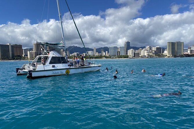Oahu Catamaran Snorkel Tour: See Turtles 100% Guaranteed - The crew changes the feel of the experience