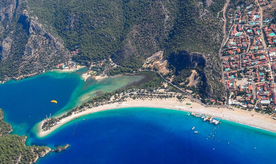 Ölüdeniz: Butterfly Valley Boat Trip with Buffet Lunch - Lunch in Aquarium Bay