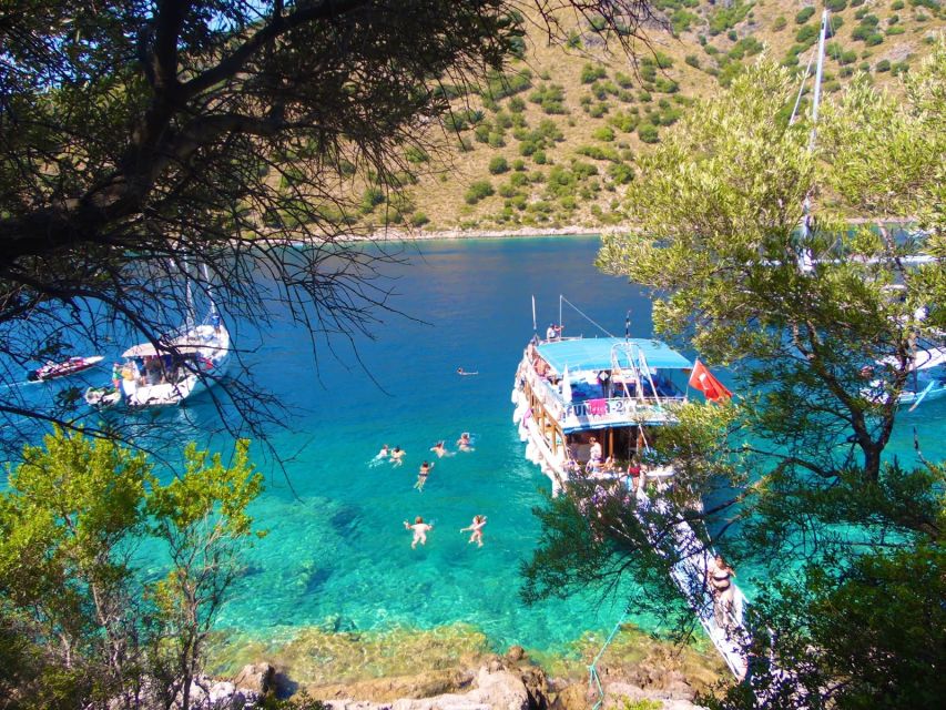 Ölüdeniz: Butterfly Valley Boat Trip with Buffet Lunch - Swimming at Aquarium Bay