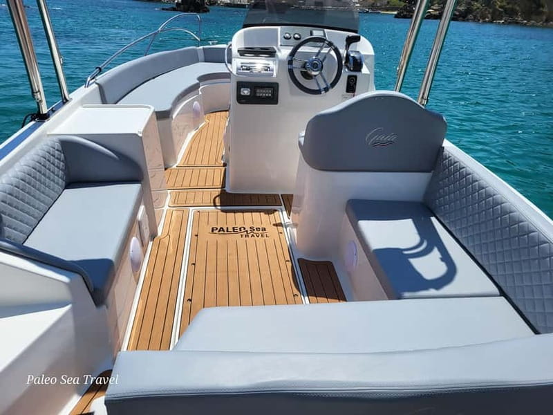Paleokastritsa: Paradise, Yali Beach & Blue Caves Boat Tour - The ride back can be the wild part