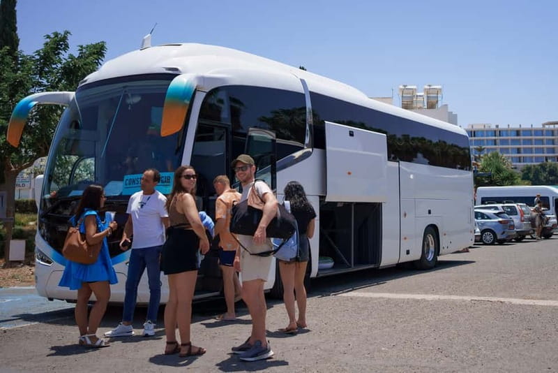 Paphos/Akamas: Blue Lagoon Bus & Boat Tour with Water Slide - How the guiding affects the day