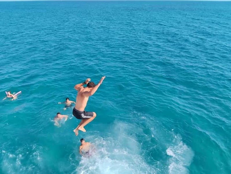 Paphos: Glass Bottom Boat Trip with Swimming or Snorkeling - Seeing the Vera K. wreck through the glass floor