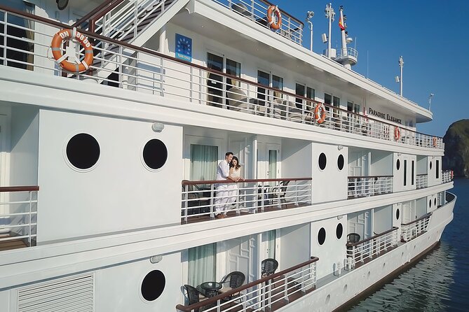Paradise Elegance Cruise 2 days 1 night Halong Bay Tour - Evenings on the boat