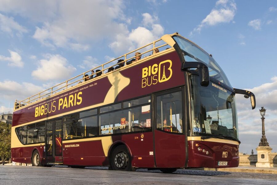 Paris: Big Bus Hop-on Hop-off Tour and Seine River Cruise - Following the route from the Louvre to Notre Dame