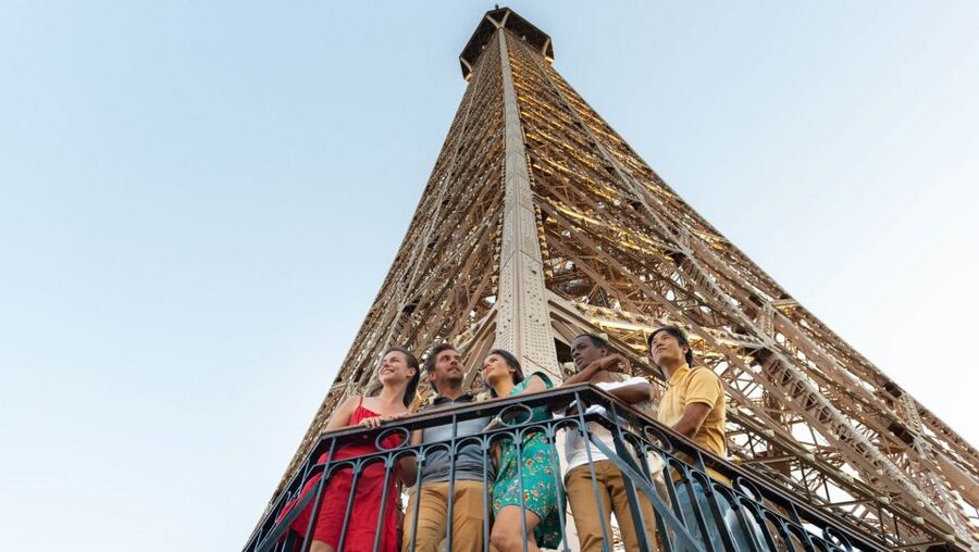 Paris: Eiffel Tower Hosted Tour, Seine Cruise and City Tour - Riding past the Champs-Élysées and Arc de Triomphe