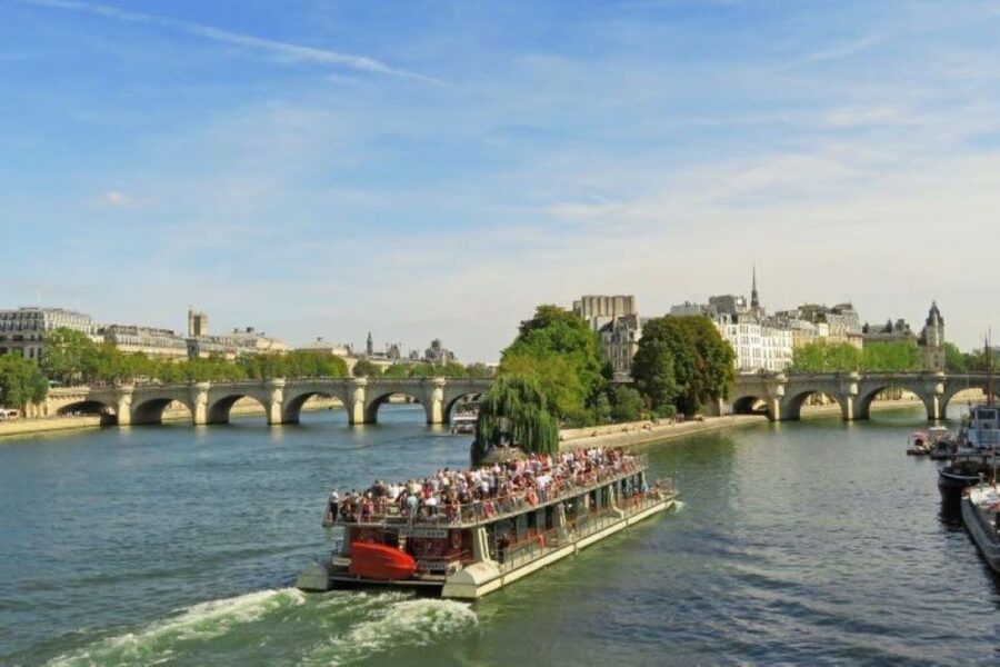 Paris: Eiffel Tower Summit Floor Ticket & Seine River Cruise - The Seine cruise adds a different view of Paris