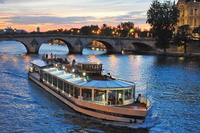 Paris en Scene 3 Course Seine River Dinner Cruise - What dinner is like on board