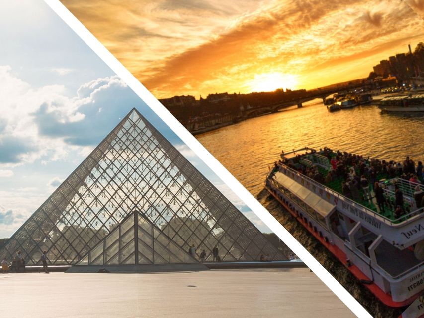 Paris: Louvre Reserved Ticket and River Cruise Combo - Leaving the museum and reaching the Seine
