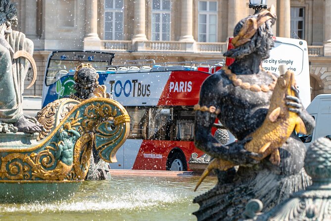 Paris Tootbus Hop-On Hop-Off Bus Tour (Optional Cruise) - Using the app, audio guide, and upper deck
