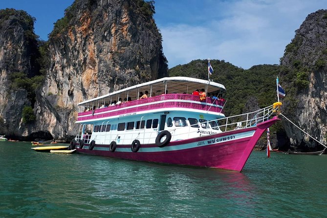 Phang Nga Bay Sea Cave Canoeing & James Bond Island by Big Boat - Cruising into Phang Nga Bay