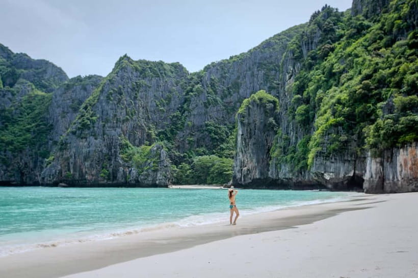 Phi Phi: 7 Island Longtail Boat Snorkeling Tour with Sunset - Sunset is a calm finish to a busy route