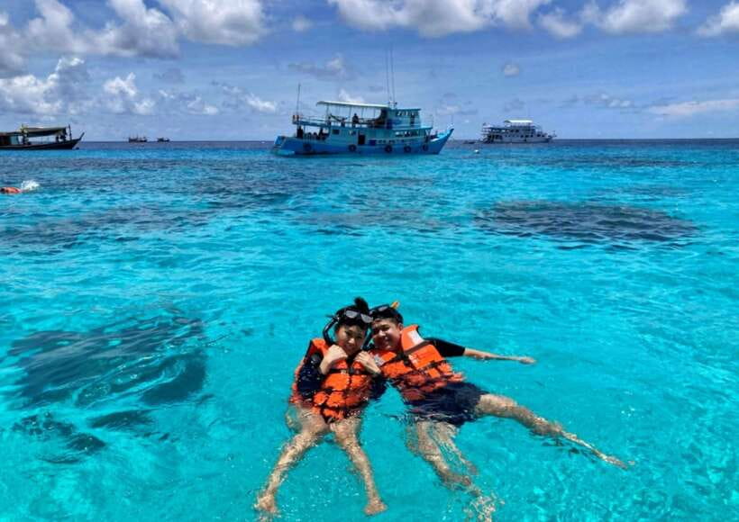 Phuket: Coral Island Catamaran Cruise with Sunset Dinner - The sunset cruise toward Promthep Cape