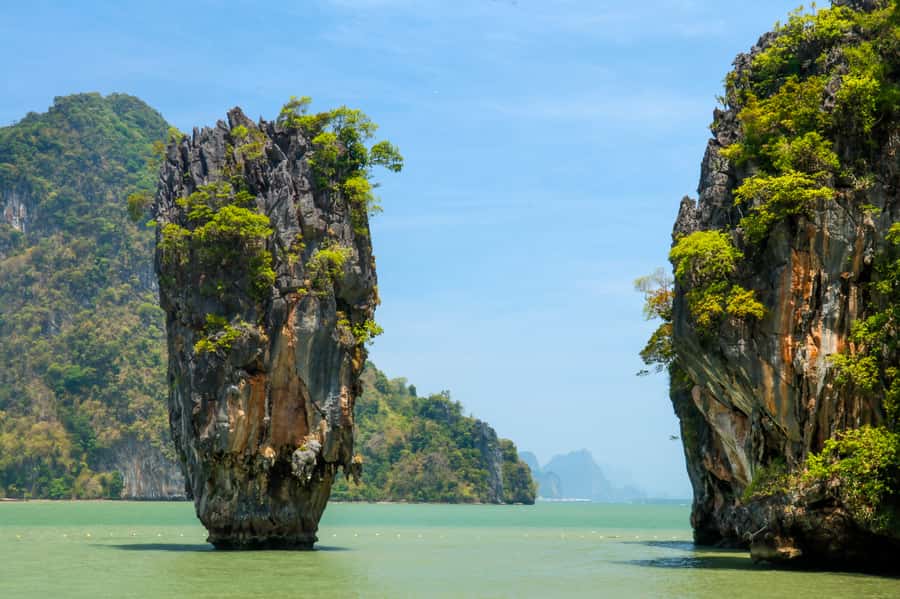 Phuket: James Bond Island and Canoeing Day Tour by Boat - Buffet lunch on a moving boat