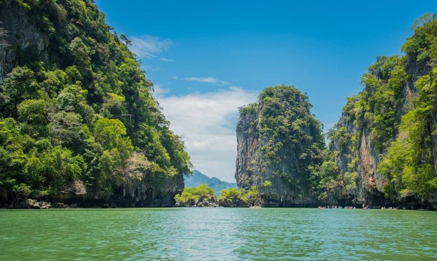 Phuket: James Bond Island Longtail Boat and Sea Canoe Tour - Canoeing around Talu Island