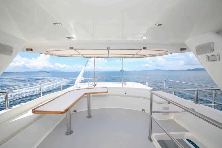 Phuket/Khao Lak: Similan Islands Luxury Catamaran Experience - The return ride and the surprisingly full meal plan