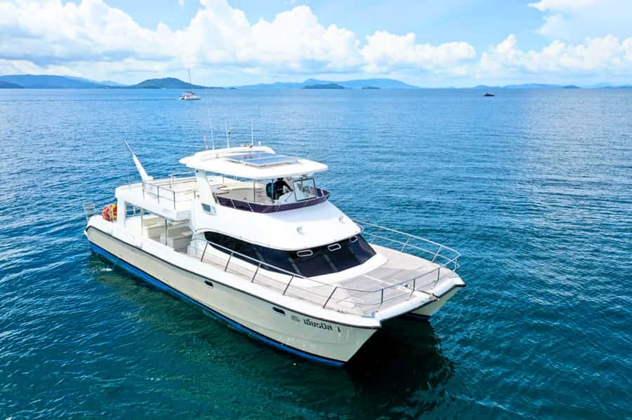 Phuket/Khao Lak: Similan Islands Luxury Catamaran Experience - Two hours across the sea