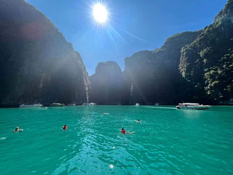 Phuket: Phi Phi Sunrise Boat Tour to Bamboo and Khai Island - Bamboo Island brings the beach time