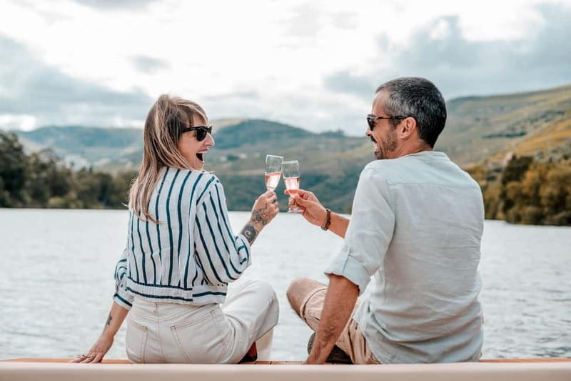 Pinhão: Douro River Solar Boat Tour with Wine Tasting - Two wines, plus grape juice for children
