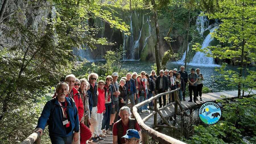 Plitvice Lakes Tour: Secured Tickets, Train & Boat Ride - The first transfer and the route toward Entrance 1