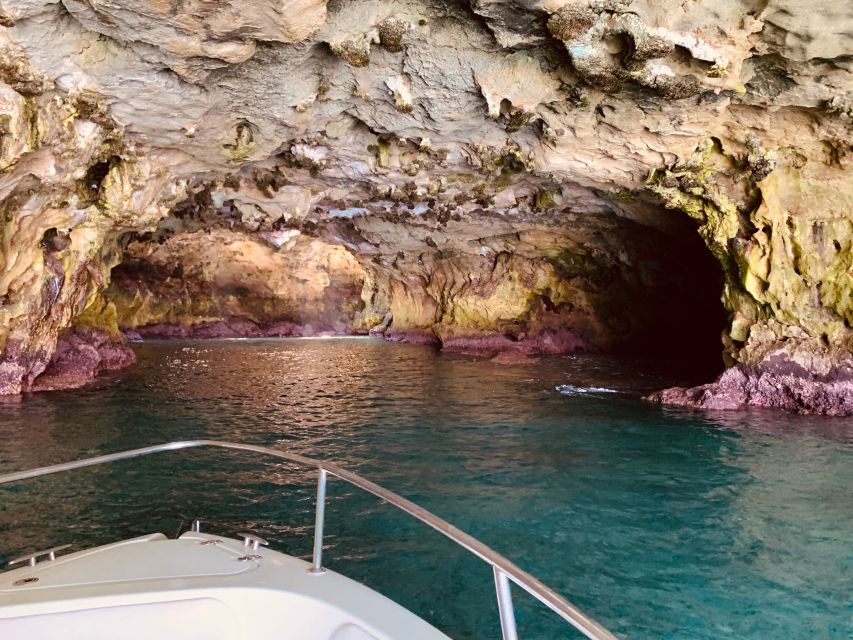 Polignano a Mare: Cave Boat Tour with Aperitif - The smaller caves and rocky coves