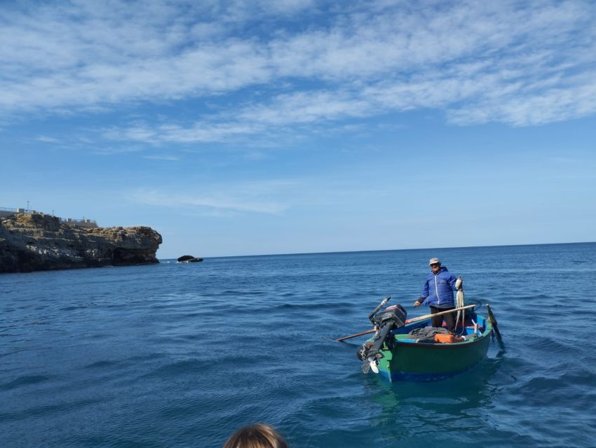 Polignano a Mare: Speedboat Cruise to Caves with Aperitif - The swim stop and the fifteen-minute pause