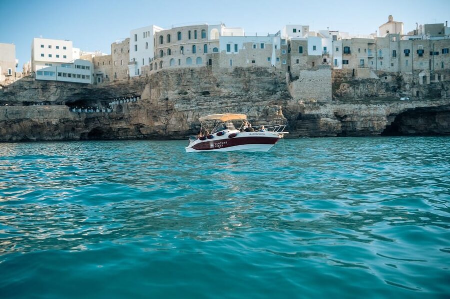 Polignano Sea Caves: Boat Tour with Snorkeling & Aperitif - Swimming, snorkeling, and what is included