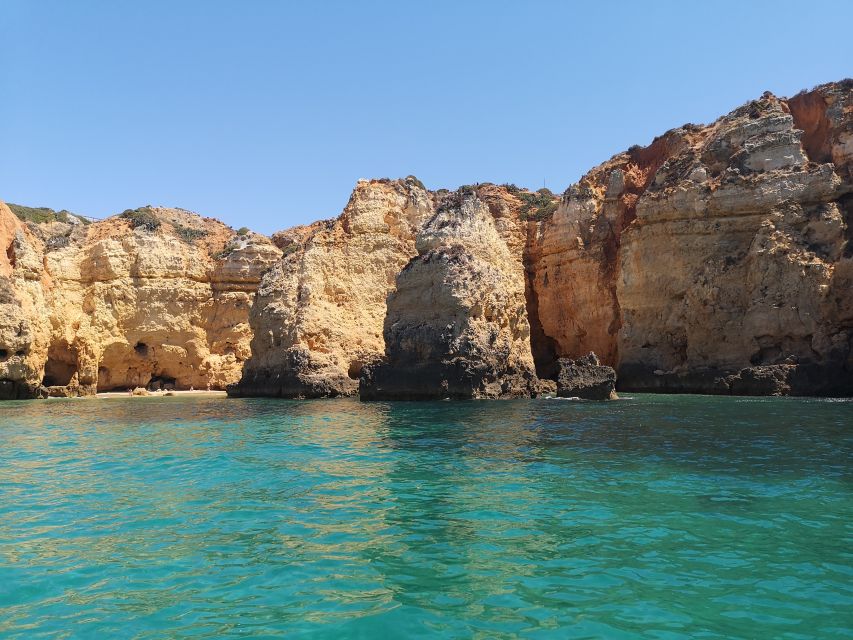 Ponta da Piedade: Half-Day Cruise with Lunch from Lagos - The sheltered bay and Atlantic swim