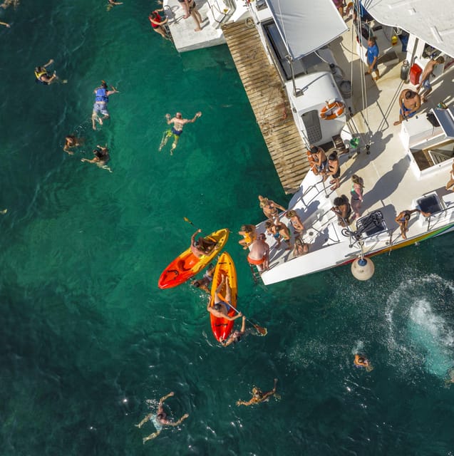 Port d'Alcudia: North Coast Catamaran Cruise with Meal - The swim stops are the real highlight