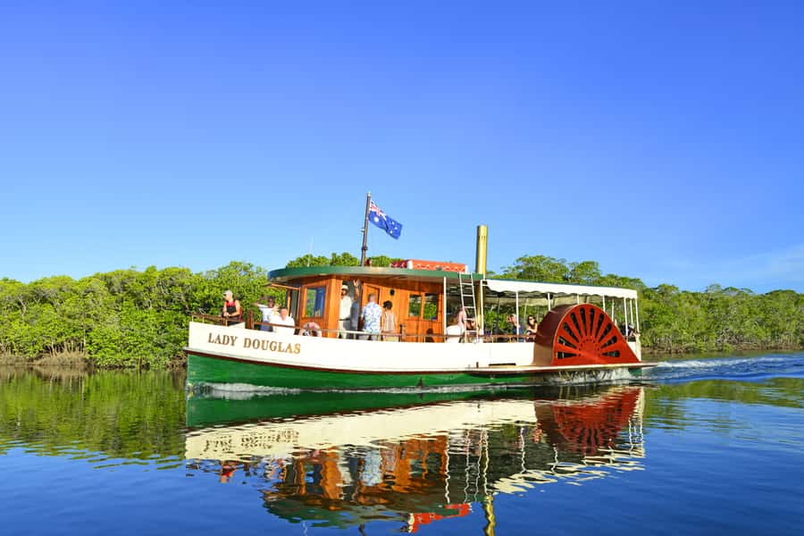 Port Douglas: River Cruise, Crocodile Spotting, Drink/ Snack - Lady Douglas and the Port Douglas waterway