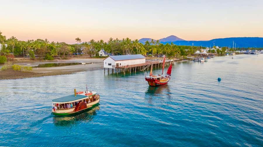 Port Douglas: River Cruise, Crocodile Spotting, Drink/ Snack - Commentary from Drew, Chris, Jake, and the skipper