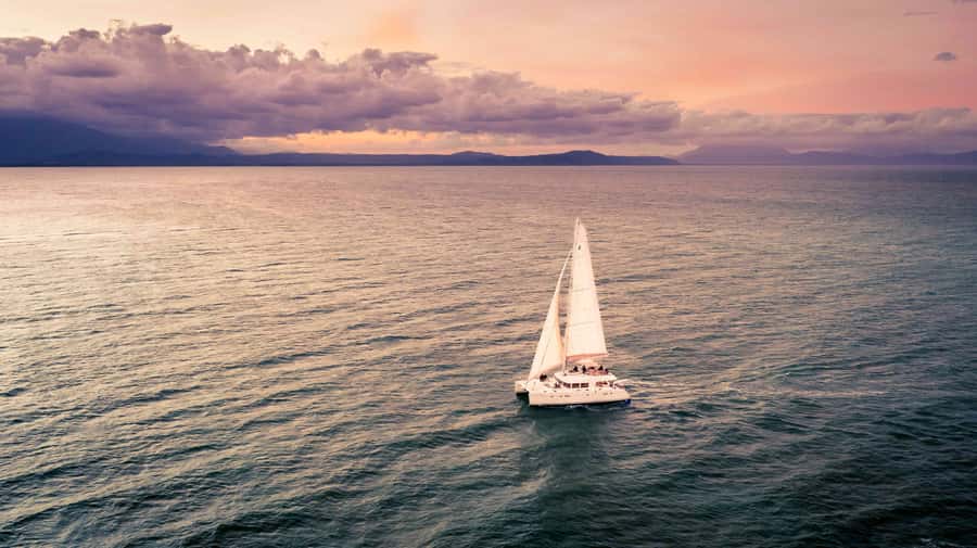Port Douglas: Sunset Sailing Cruise on Luxury Catamaran - Watching the Coral Sea and Daintree coast