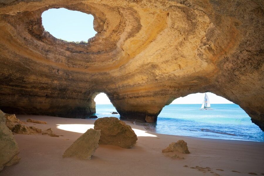 Portimao: Benagil Caves & Coastline Cruise - Benagil Cave, with an important limitation