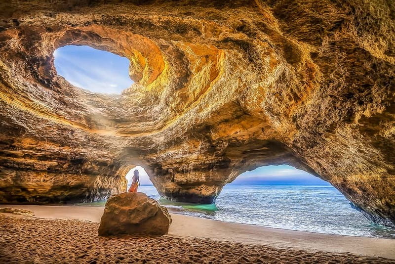 Portimão: Benagil Caves Speed Boat Tour with Sunset Option - The RIB ride and the first coastal sights