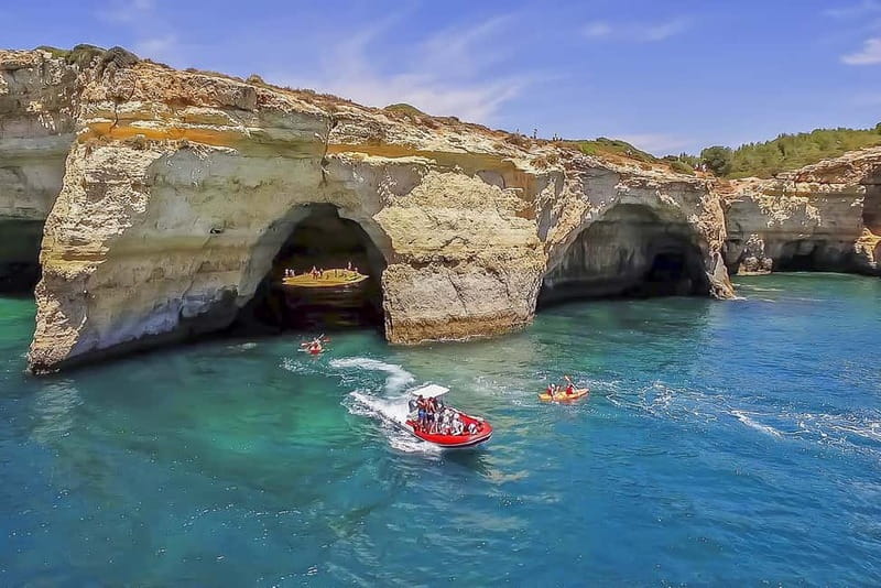 Portimão: Benagil Caves Speed Boat Tour with Sunset Option - Choosing the sunset departure
