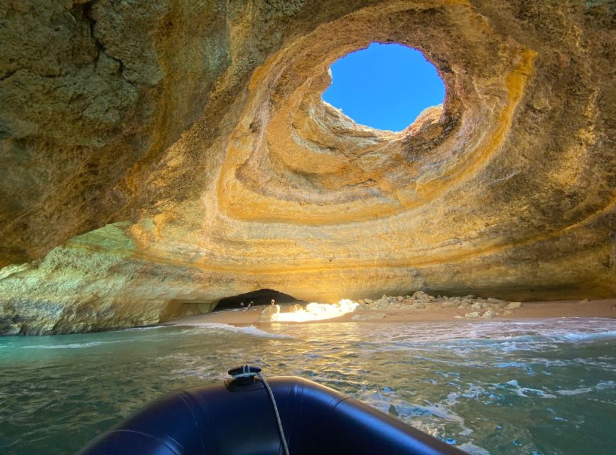 Portimão: Carvalho & Marinha Beach, Benagil Cave Boat Tour - Praia da Marinha and the return to Portimão