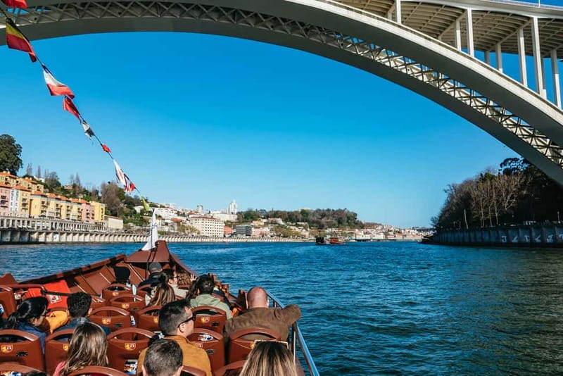 Porto: Bridges Cruise & Sunset & Port Wine Cellar Option - Porto from the Douro: the basic cruise