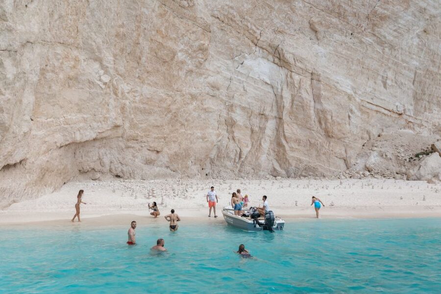 Porto Vromi: Shipwreck, Caves, & White Beach Swimming Cruise - Key points to know before you book