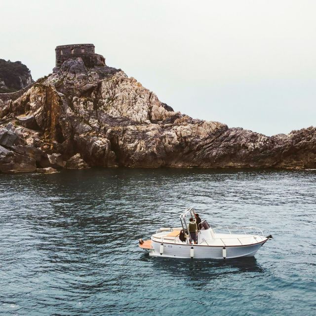 Portovenere: Isola Palmaria, Tino, and Tinetto Boat Tour - Tino Island, the lighthouse, and the Madonnina