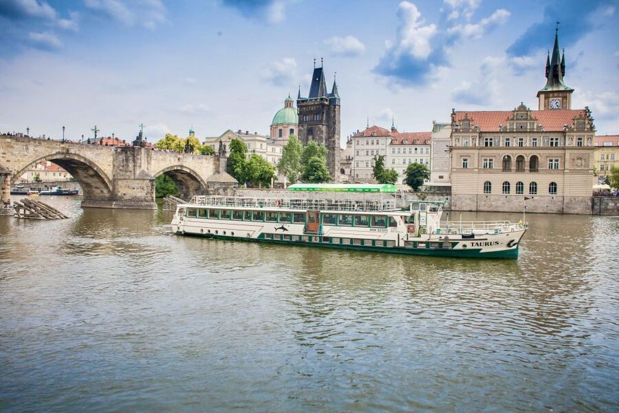 Prague: Afternoon Beer Cruise with Drinks Included - Upper deck photographs or a warm indoor seat